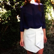 asymmetric skirt tutorial